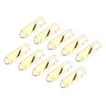 thumbnail image 1 of 10 Pcs Zipper Pull Replacement Zipper Repair Zipper Slider Universal Zipper Golden, 1 of 6