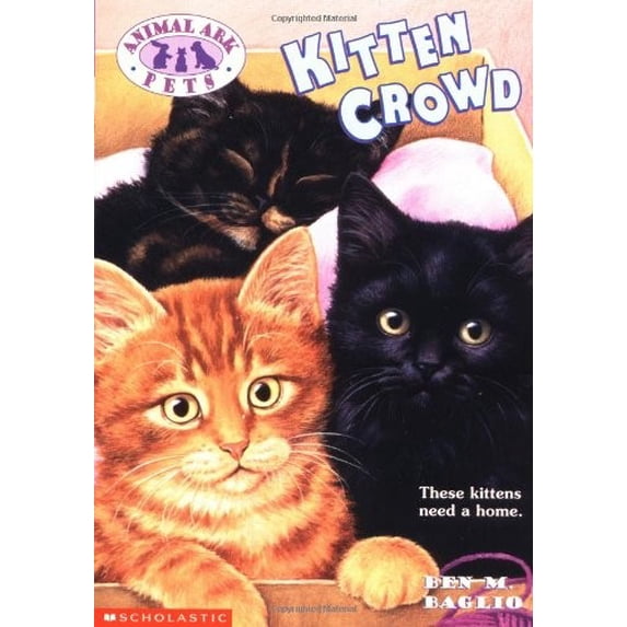 Pre-Owned Kitten Crowd (Animal Ark Pets #2) (Paperback) 0439051592 9780439051590