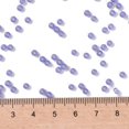 thumbnail image 2 of 10gs MIYUKI Round Rocailles Beads Japanese Seed Beads 8/0 (RR649) Dyed Violet Silverlined Alabaster 3mm Hole: 1mm about 422~455pcs/10g, 2 of 4