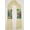 Yellow, variant on Batik Tie Dye Kitchen Towel Boa / Scarf by Penny's Needful Things (Towel Color: Gray) (Purple Green Swirl)