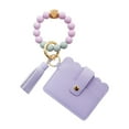 thumbnail image 2 of Tarjetero pulsera jinwen llavero Monedero Cartera lavanda, 2 of 8