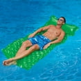 thumbnail image 6 of Bluescape Green Neon Comfort Inflatable Water Mat, Pool Float, Age 14 & up, Unisex, 6 of 8