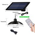 thumbnail image 3 of Mistaha Solar Powered LEDs Ceiling Light Dimmable Shed Lights Patio, 3 of 8