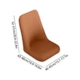 thumbnail image 3 of Oefntac Stretch Chair Cover Soft Thick Pet Friendly Washable Dining Chair Slipcover Protector Kitchen Living Room, 3 of 6