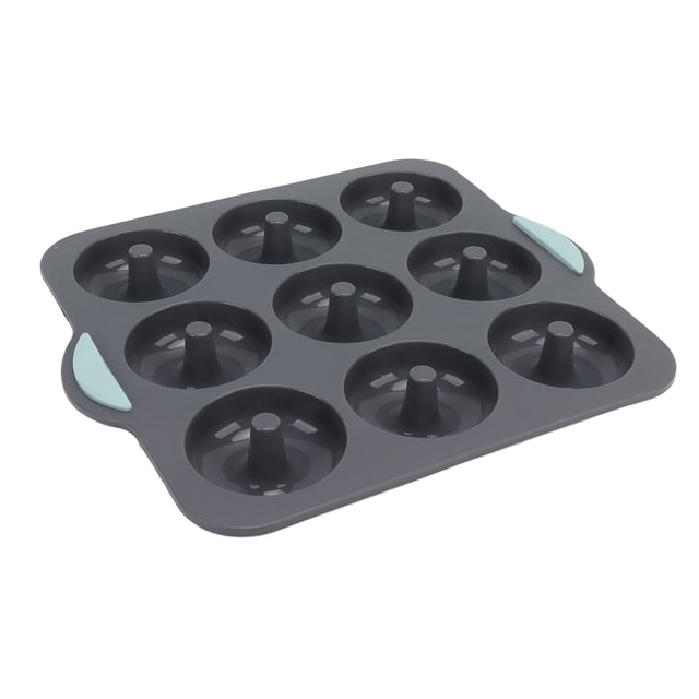 Molde de Silicona para Rosquillas Molde Antiadherente de Silicona para Rosquillas con Molde para Rosquillas de Alta Flexibilidad para Hornear Pasteles Galletas Bagels Magdalenas ANGGREK Otros
