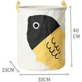 thumbnail image 2 of Ocean Series Foldable Basket Organizer, Medium, Yellow, 2 of 7