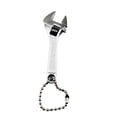 thumbnail image 2 of Riwesomey Llave inglesa ajustable de 2,5 pulgadas/68mm, Mini llave para tuercas de acero, herramienta, capacidad de mandíbula Flexible, 10mm, plata Artesanía Riwesomey TO0134-00B, 2 of 6