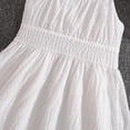 thumbnail image 6 of OGLCCG Summer Maxi Dresses for Girls Smocked Spaghetti Strap A Line Twirly Long Princess Dress Flowy Boho Beach Sundresses 8-12 Years, 6 of 8