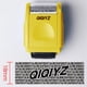 thumbnail image 3 of Sello de rodillo manual Protección de identificación Información de guardia confidencial Datos Identidad Bloqueador de direcciones Identidad Antirrobo Sello de frotis Amarillo JM  JM, 3 of 5