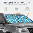 thumbnail image 4 of Balery 2 Piece Flying Bees Car Windshield Sun Shade|Foldable Front Windshield Shade for Car Front Window for Most Sedans SUV Truck-Large, 4 of 7