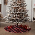 thumbnail image 4 of Balery Sexy Red Lips Kiss Printed Christmas Tree Skirt , Merry Christmas Party Christmas Tree Decoration,Adjustable Tree Skirt-30", 4 of 6