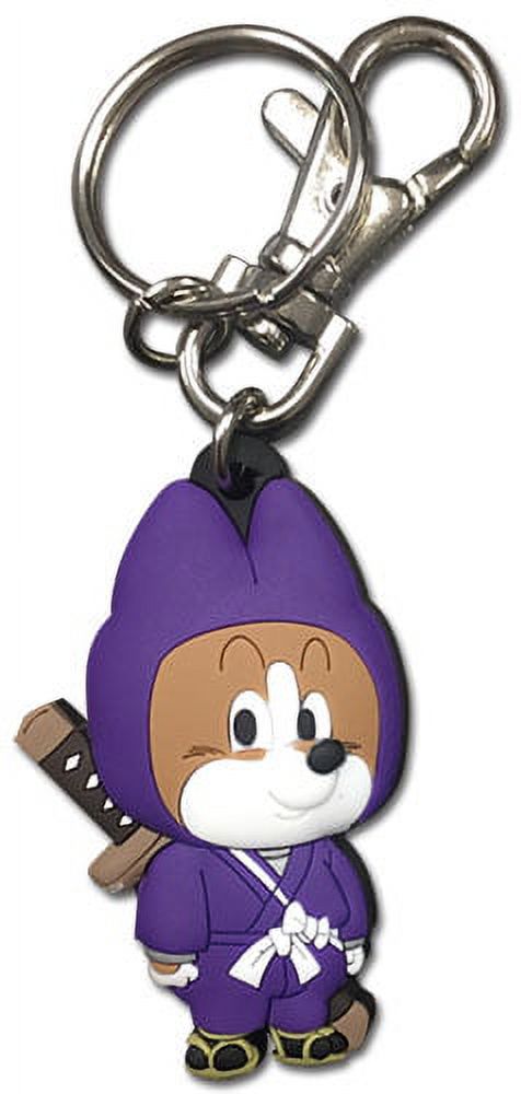 Great Eastern Entertainment JoJo's Bizarre Adventure SD Josuke PVC Schlüsselanhänger – Offiziell Lizenziert, Ca. 5,7 Cm