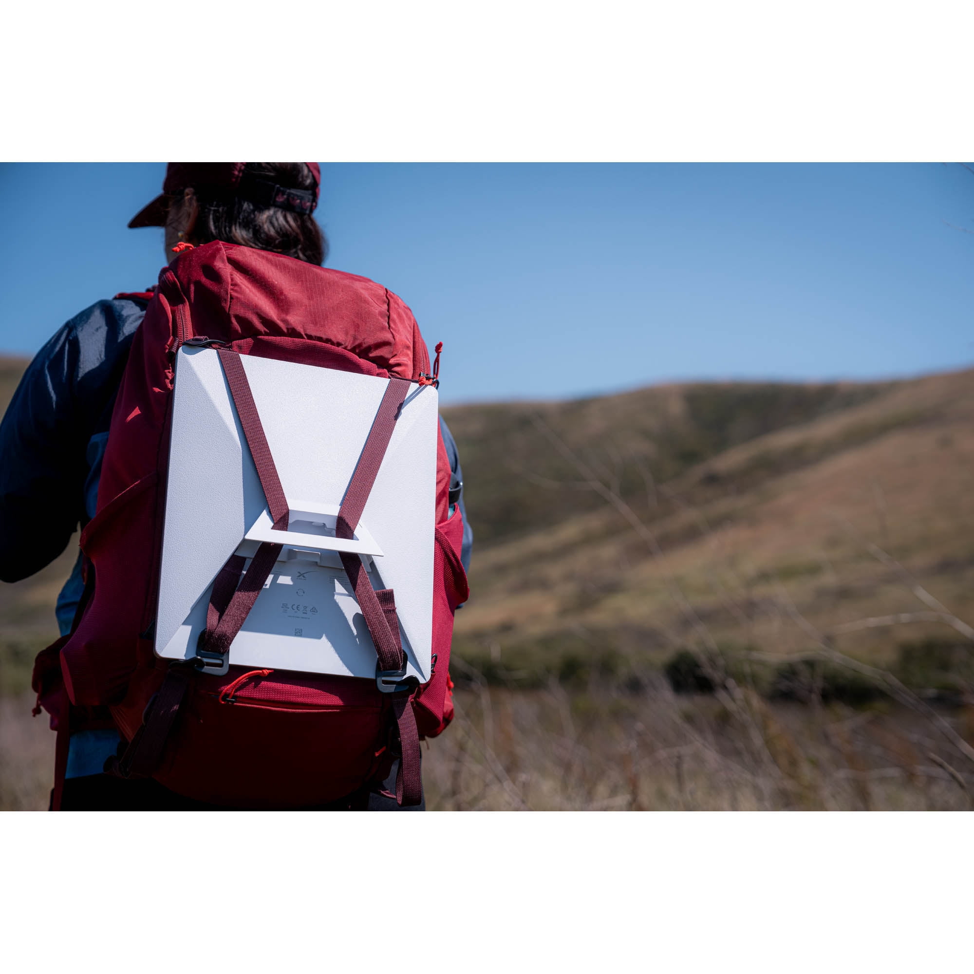 STARLINK Mini Kit - Routeur AC Wi-Fi Compact à Double Bande et Système d'Antenne Satellite - Internet Portable à Haute Vitesse pour Utilisation à Distance et Mobile - Blanc
