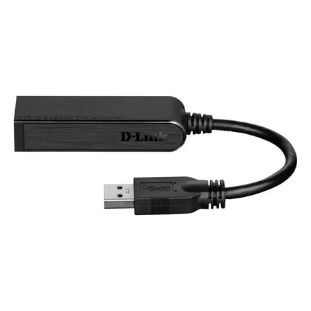 D-Link USB 3.0 to Gigabit Ethernet Adapter, USB to RJ45 for 10/100/1000 Network (Best Pci Network Adapter)