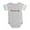 Heather Gray, variant on CafePress - Kentucky Rbw Txt - Cute Infant Baby Football Bodysuit