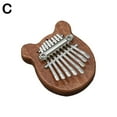 thumbnail image 4 of DLHP 8 Notes Wood Quality Love Heart Lost Your Thumb Harp 8 Notes Mini Cardinba Crystal Transparent Five Finger Harp Handheld Beginner'S Hand Harp Style, 4 of 6