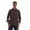 Charcoal, variant on Whiskey and Oak Mens Slim Fit Long Sleeve Button Down Shirts (Charcoal with Small Pattern, Small)