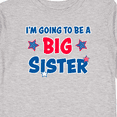 thumbnail image 4 of Inktastic July 4th Im Going to Be a Big Sister Girls Long Sleeve Toddler T-Shirt, 4 of 5