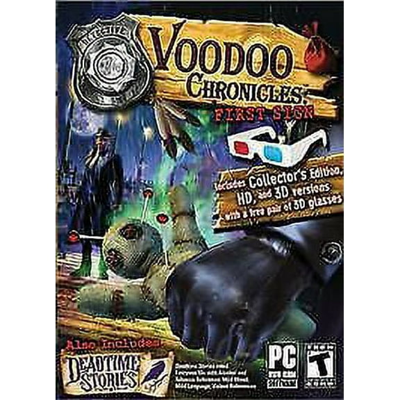 VooDoo Chronicles First Sign Collector's Edition with 3D Version