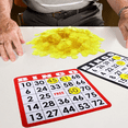 thumbnail image 5 of GSE Yellow Bingo Chips, 1,000 Pieces 3/4-Inch High-Contrast Transparent Counting Chips for Bingo Games, Parties, 5 of 7