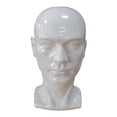 thumbnail image 3 of TISHITA Hats Glasses Display Stand Sturdy Multipurpose Headphones Rack PVC Mannequin white, 3 of 8