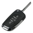 thumbnail image 6 of Black Remote 3 Button Flip Key Shell refit Protective Case for CITROEN, 6 of 10