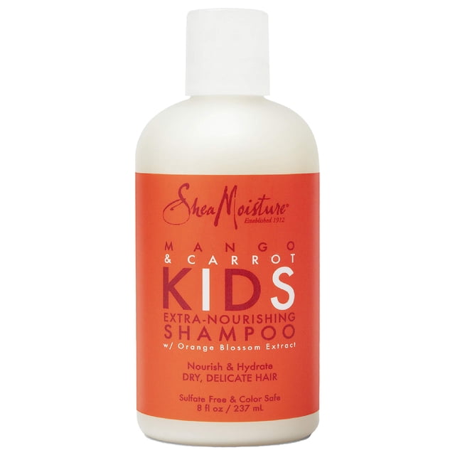 Champú SheaMoisture Extra Nutritivo Mango Zanahoria Kids 240 ml
