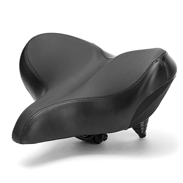 Sillines de bicicleta Sillín ancho para bicicleta, asiento de bicicleta de gran tamaño, cómodo cojín TOMSHOO Sillines de bicicleta
