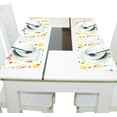 thumbnail image 4 of Lemons and Cherry 4 PCs Placemats Set Linen Non-Slip Table Mat Rectangular Washable for Dining Kitchen Party 12"x18", 4 of 8