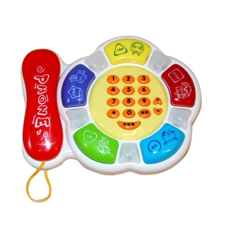 Electronic Toy Phone for Kids Baby Educational Learning Toys Music Toy Gift for Children Music