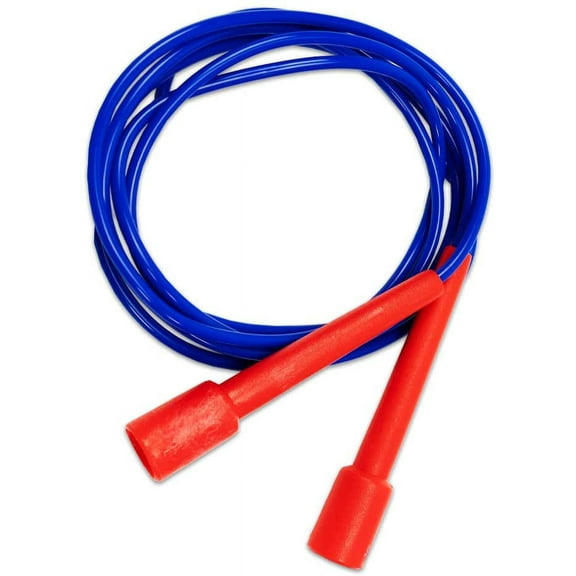 Cannon Sports 8 Foot Speed Jump Rope For Cardio Training And Sports Fitness Red/Blue