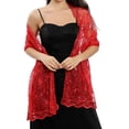 thumbnail image 3 of Women's Sequins Moon Scarves and Evening Dress Shawls, 3 of 8