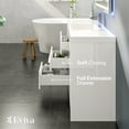 thumbnail image 5 of EVIVA Garci 24 Inch White Transitional Bathroom Vanity with Porcelain Top, 5 of 7
