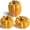 Yellow, variant on Pumpkins Fall Decorations for Home & Thanksgiving- Set of 3 Artificial Pumpkin Centerpiece for Table Runner, Office, Indoor Mantel & Porch, Autumn Harvest Decor (Yellow)