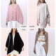 thumbnail image 3 of Cashmere Feel Knitted Shawls And Wraps For Laides, Ponchos For Women, 3 of 3