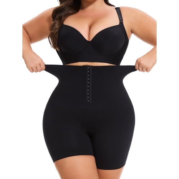 MISS MOLY Plus Size Tummy Control Shapewear Shorts for Women High Waisted Body Shaper Waist Compression