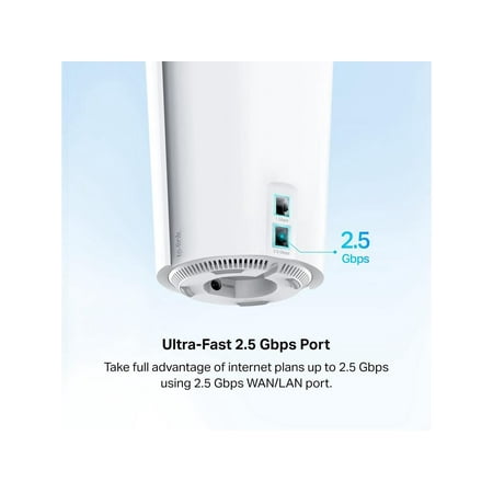 TP-Link - Deco X90 (2-pack) AX6600 Whole Home Mesh Wi-Fi 6 System - White