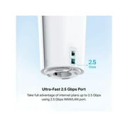 TP-Link - Deco X90 (2-pack) AX6600 Whole Home Mesh Wi-Fi 6 System - White