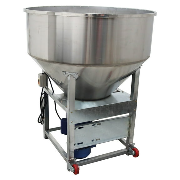 Techtongda 440Lbs Feed Mixer Granular Plastic Mixer Blender Mixing Machine Stainless Steel 220V