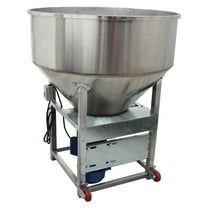 Techtongda 440Lbs Feed Mixer Granular Plastic Mixer Blender Mixing Machine Stainless Steel 220V
