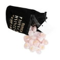 thumbnail image 4 of 25Pcs Rune Stones Polished Energy Stones Engraved Crystal Energy Symbol Decors Pink, 4 of 7