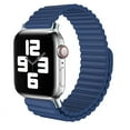thumbnail image 1 of ZOMFOM Sport Silicone Loop Magnetic Bands Compatible with Apple Watch Band 45mm 44mm 42mm, Adjustable Strap with Strong Magnetic Closure Compatible for iWatch SE Series 8 7 6 5 4 3 2 1 Bands(Blue), 1 of 9