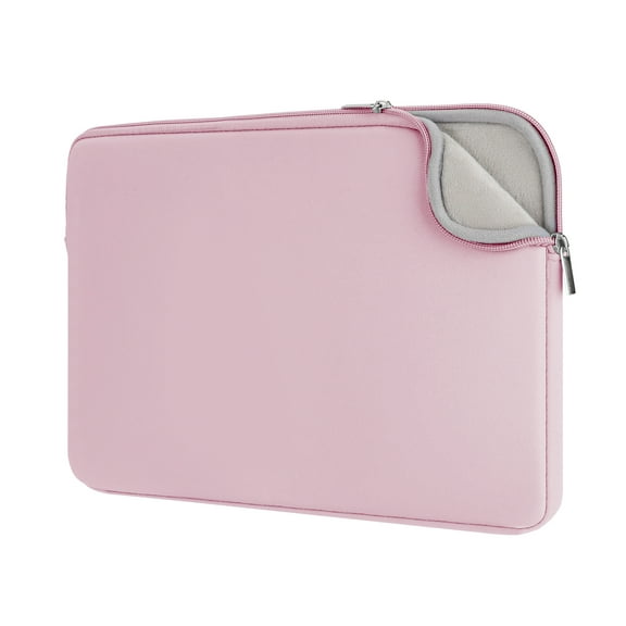 LLAYOO Laptop Sleeve Compatible with 13.3 MacBook Air Pro M1 2020 2021 New M1 A2337 A2338 A1932 A1989 A2159 A2179 A2251 A2289 Carrying Computer Bag Protective Cover Soft Case(Pink,Upgraded Version)