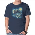 thumbnail image 5 of TeeFury Men’s Graphic T-shirts Starry Flight - TV Show | Sci - Fi | Navy | Medium, 5 of 6