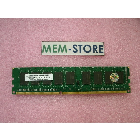 16GB 1x16GB PC3L-10600 ECC UDIMM Memory Super A1SRM-LN7F-2758, SYS-5018A-TN7B (3rd Party)