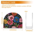 thumbnail image 4 of Yayeee Napkin Holder for Table Kitchen Paper Tissue Organization, Vibrant Blooming Flowers, 4 of 8