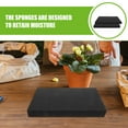 thumbnail image 3 of HONMEET Cultivation Tools Plant Grow Sponges Black Sponge 4Pcs, 3 of 8