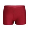 thumbnail image 7 of CHICTRY Kids Girls 2pcs Dance Outfit Racer Back Crop Top with Shorts Clothing Sets for Sport Burgundy 12, 7 of 7