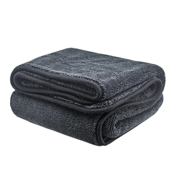 1 Count Shiny Wipes Shower Cleaning Cloths, Gray Streak Free Microfiber Bath Shower Towel, Super Absorbent Reusable Cleaning Cloths for Car and Home