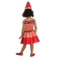 thumbnail image 4 of Crayola Toddler Red Crayon Costume Dress, 4 of 4